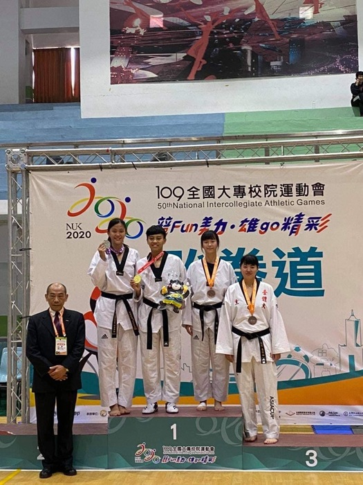 廖羿淳（技擊二）女子73公斤級以上銅牌