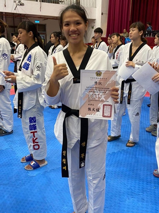 林婕妤(技擊一) 女子67公斤級 銅牌