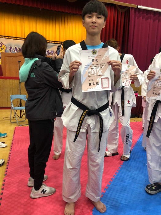 林聖智(技擊三) 男子54公斤級 第五名