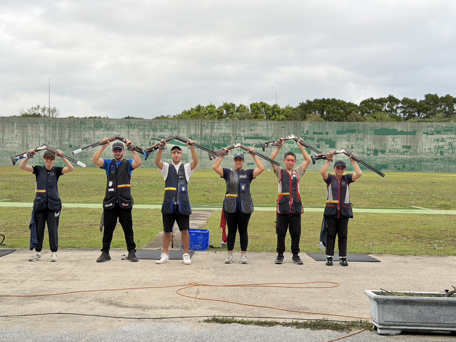 賀！本校射擊隊王漢樽、宋云嘉 參加 2026年世界大學射擊錦標賽 榮獲 定向飛靶混合賽 銅牌佳績